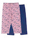 Σετ Παιδικά Κολάν Μακριά Blue/pink Butterflies
