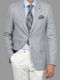 Men's Suit Jacket Slim Fit Blue