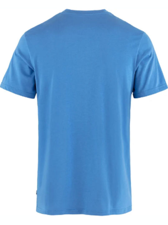 Fjallraven Lush Logo Athletic T-shirt Un-blue