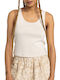 Women's Blouse Sleeveless Oat Milk
