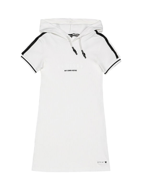 Kinderkleid Off White, Ecru