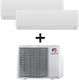 Gree Gwhd Σετ 2 Εσωτερικών Μονάδων (2x 18000 btu) και Εξωτερική Μονάδα (36000 btu)