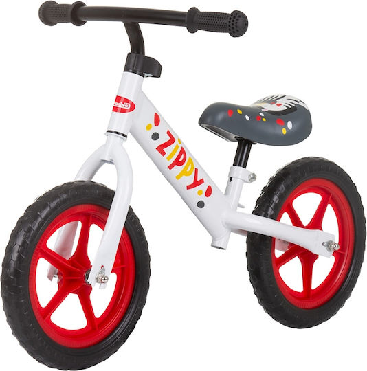 Chipolino Bicicletă de Echilibru pentru Copii Zippy Alb