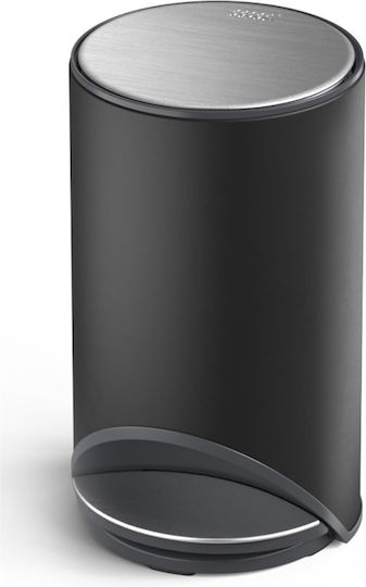 Joseph Joseph Metalic Perie de toaletă 10lt Negru