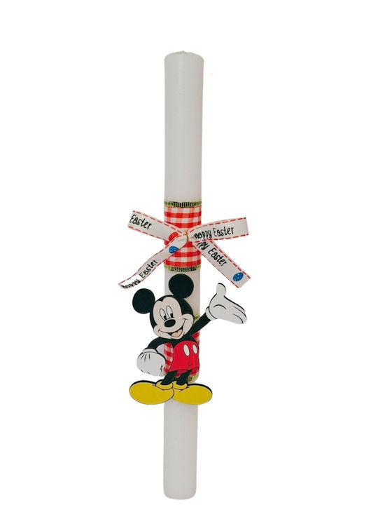 Easter Candle Mickey Round Scented and Handmade