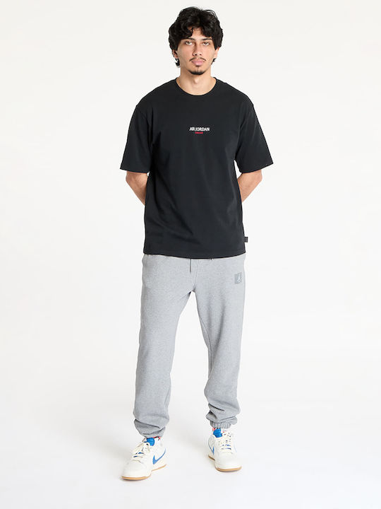 Jordan Παντελόνι Φόρμας με Λάστιχο Carbon Heather