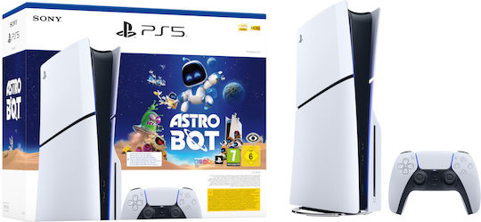 Sony PlayStation Slim 1TB Astro Bot (Voucher) (Official Bundle