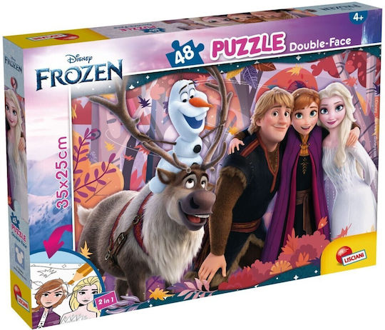 Puzzle Lisciani Frozen Double-sided Puzzle 48 Pieces