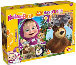 Puzzle Lisciani Masha Bear Double-sided Puzzle 24 Pieces Puzzle Lisciani Masha Bear Double-sided Puzzle 24 Pieces