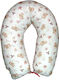 Baby Star Gray Nursing Pillow 58cm