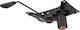 Metallic Mechanism for Office Chair 20x15cm Black