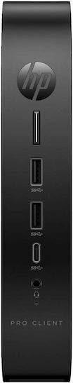 HP Pro T550 Thin Client Mini PC (Celeron Quad Core J6412/4GB DDR4/64GB eMMC/No OS)