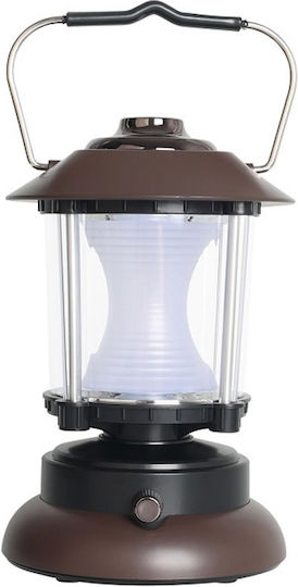 Tradesor Led Wiederaufladbare Campinglaterne mit Taschenlampe Braune