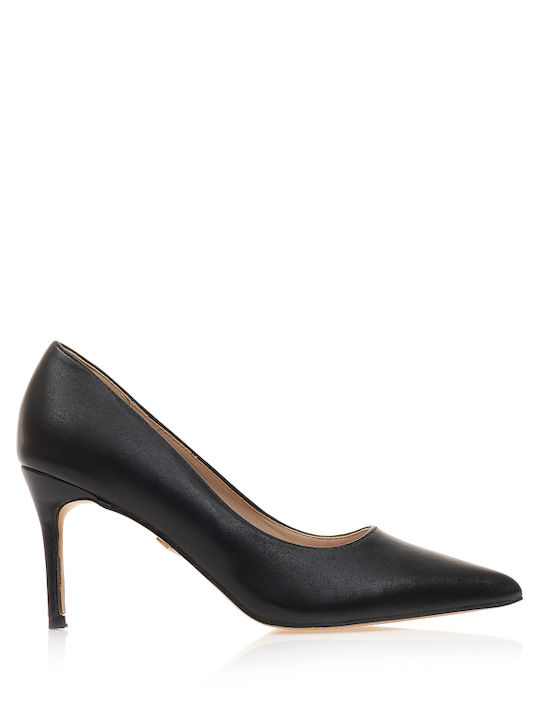 Tsoukalas Pointed Toe Black High Heels