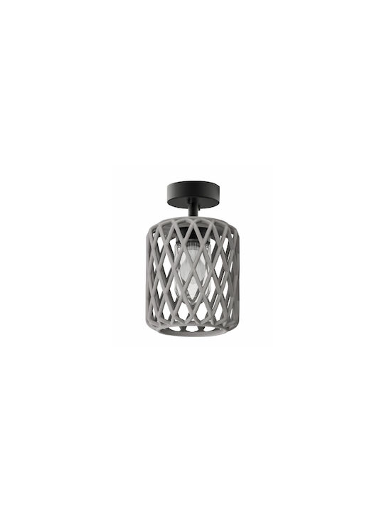 Sun Light Ceiling Mount Light with Socket E27 made of Cement
