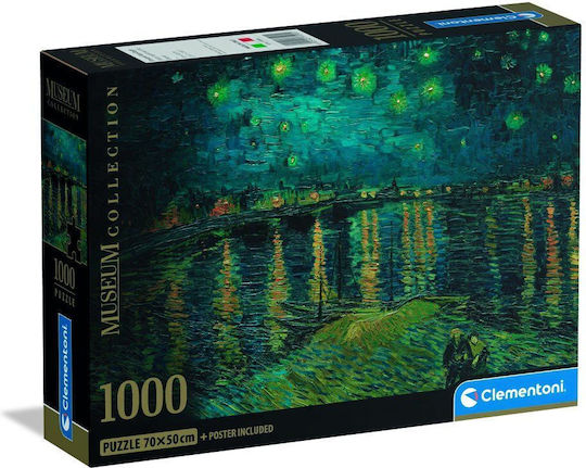 Van Gogh Starry Night Over The Rhone Puzzle 2D 1000 Pieces