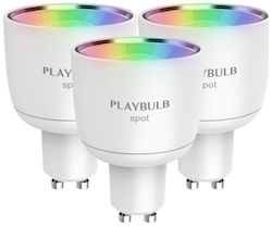 Mipow Smart Playbulb LED für Fassung GU10 RGB 3Stück