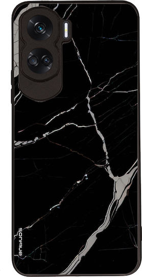 Калъф Sonique Marble Series за Honor 90 Lite 5G Черен
