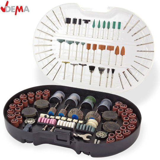 Dema Milling and grinding tool-set 278 pieces Multitool Klingen 278Stück 15064