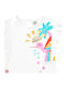 Kids Top Short-sleeved White