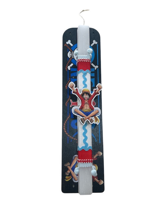 Osterkerze Pirat Rund Handgefertigt Onepiece