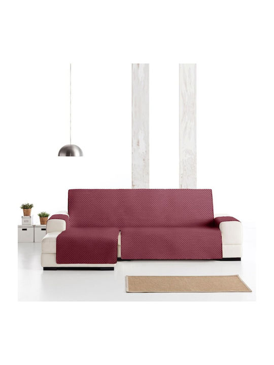 Eysa Oslo Elastische Abdeckung für Ecksofa C/08 Burgundy 240εκ. 1Stück F337208I