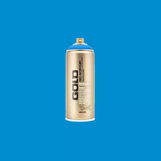 Montana Cans Σπρέι Βαφής με Μεταλλικό Εφέ Χρυσό F5000 Flame Blue 400ml