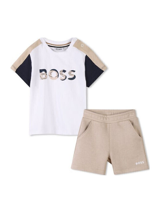 Kinder-Set mit Shorts Sommer 2Stück Coffee