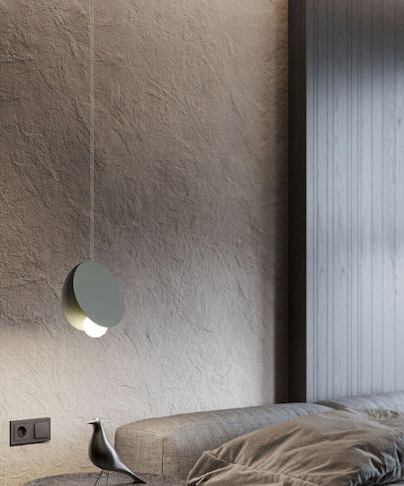 Sun Light Κρεμαστό Φωτιστικό Μαύρο LED 30x180x30εκ.
