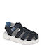 Sandaletten Blau