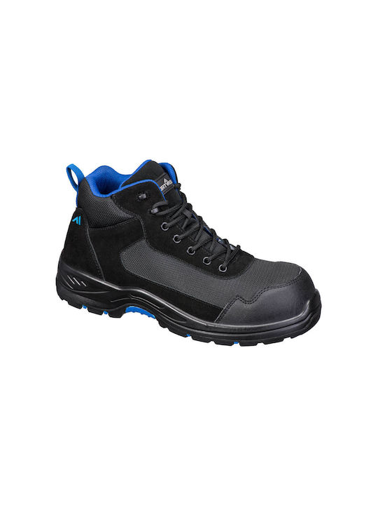 Portwest Sicherheitstiefel Arbeitsschwarz S3L mit HRO- und SR-Zertifizierung