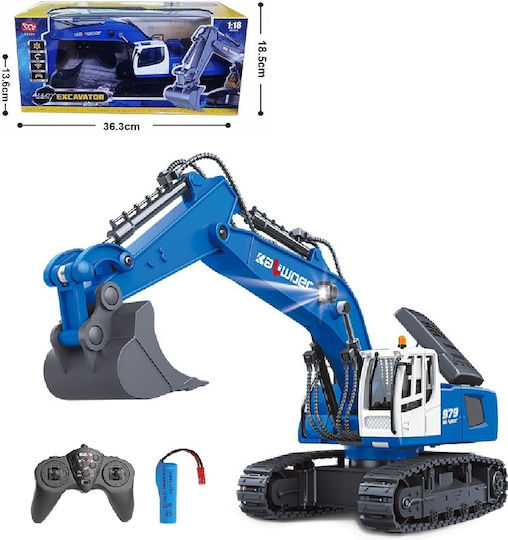 2.4g Radio Control Радиоуправляем Багер Син