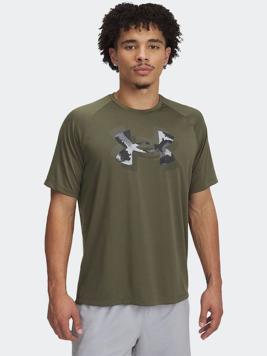 Under Armour Αθλητικό T-shirt Marine Od Green/b...