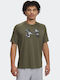 Athletic T-shirt Marine Od Green/black