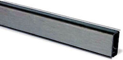 Aluminium-Verbindungsabdeckplatte 24x11x4000mm Schwarz 248-120700400b