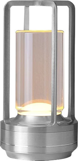 Ready Dekorative Lampe Laterna Silber