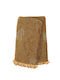 Sunshine Ριχτάρι Διθέσιου Καναπέ Chenille 180x240εκ. brown