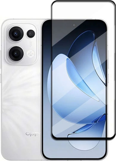 Μετριασμένο Γυαλί 3d Oppo Reno 13 Μαύρο Πλαίσιο
