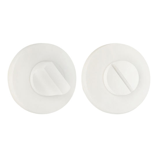 Set Rozetă Rotundă Siguranță WC Zogometal Alb 1821