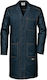 Sir Safety Unisex Ιατρική Ρόμπα Navy Μπλε Βαμβακερή