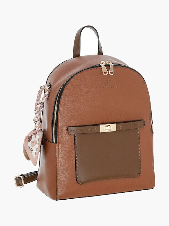 Bartuggi Leder Damentasche Rucksack Braun
