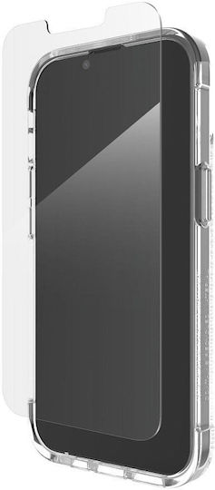 Zagg Back Cover Tempered Glass Set with Glass Transparent (iPhone 16e)