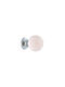 Zogometal Knopf Möbelgriff aus Metallisch Pink/Chrome Ø30mm 723 1Stück