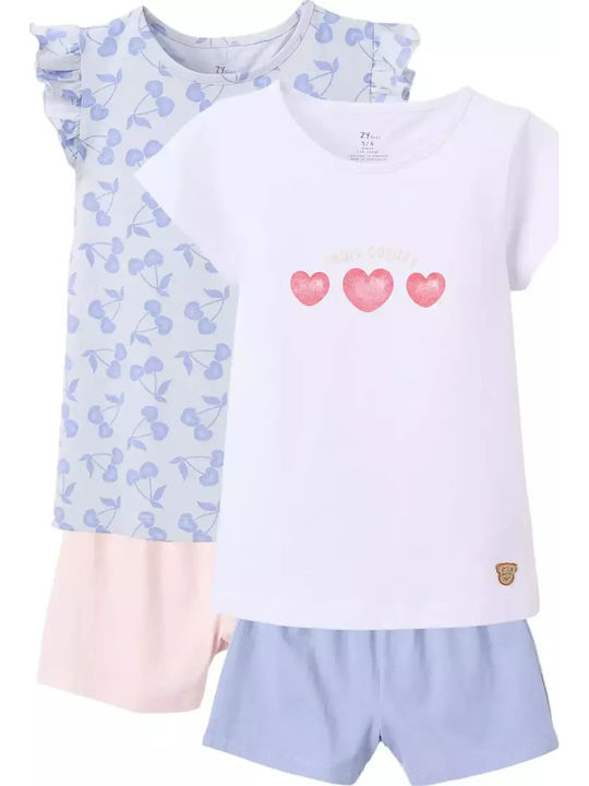 Zippy Kids' Pajamas Summer Multicolored Set 2