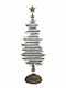 Weihnachtsdekoration Baum 42cm Gray