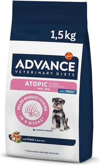 Advance 1.5kg Hrană Uscată Dietetic pentru Câini Adulţi de Rase Mici cu Păstrăv și Cartofi