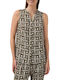 Women's Sleeveless Shirt Olive