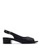 Pumps mit Riemchen Schwarz