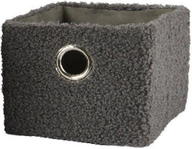 Kaemingk Stoff Aufbewahrungsbox Gray 14x20x12cm 1Stück