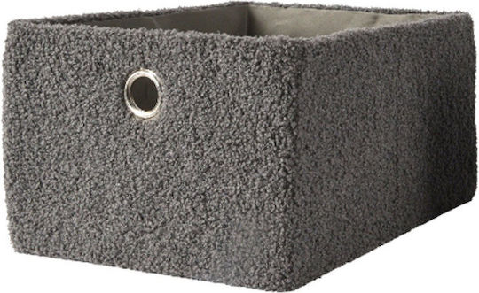 Kaemingk Stoff Aufbewahrungsbox Gray 25x32x18cm 1Stück